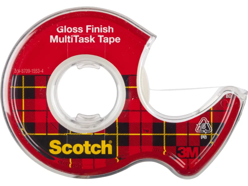 Lepljiva traka Scotch Crystal 600 na stalku, 19mm x 7,5m; 6-1975D Scotch 