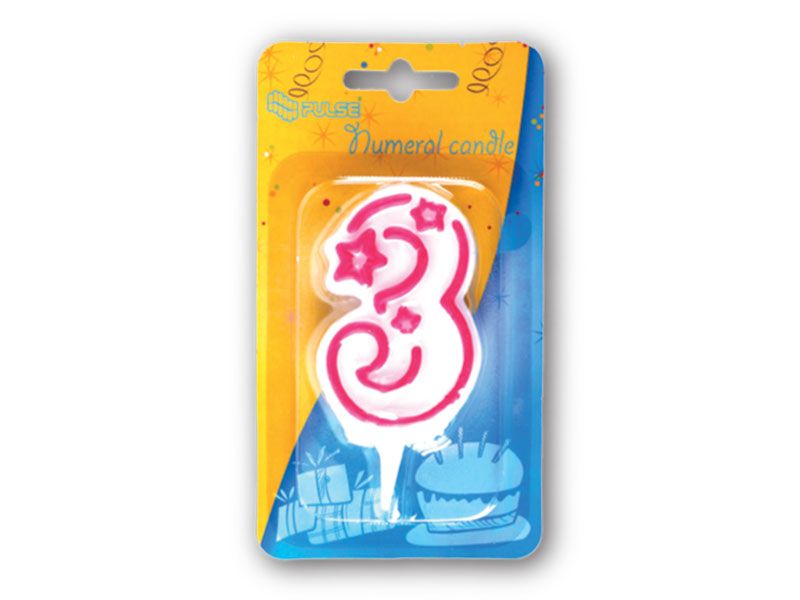 SVEĆICA PULSE PINK BR.3