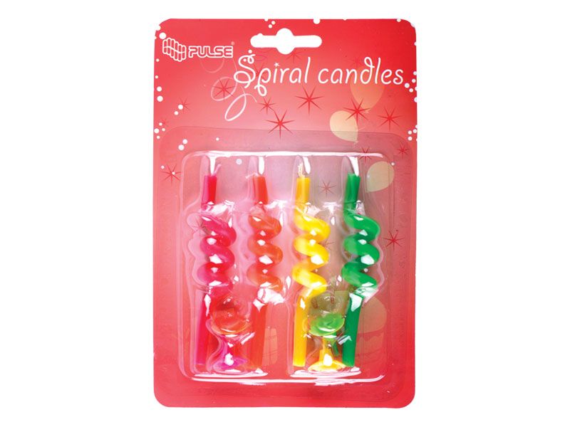 SVEĆICE PULSE SPIRAL FLUO 4/1