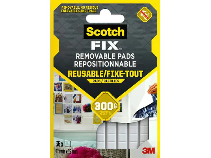 Lepljivi jastučići za montažu Scotch, 11x15mm, 1/36 Scotch 