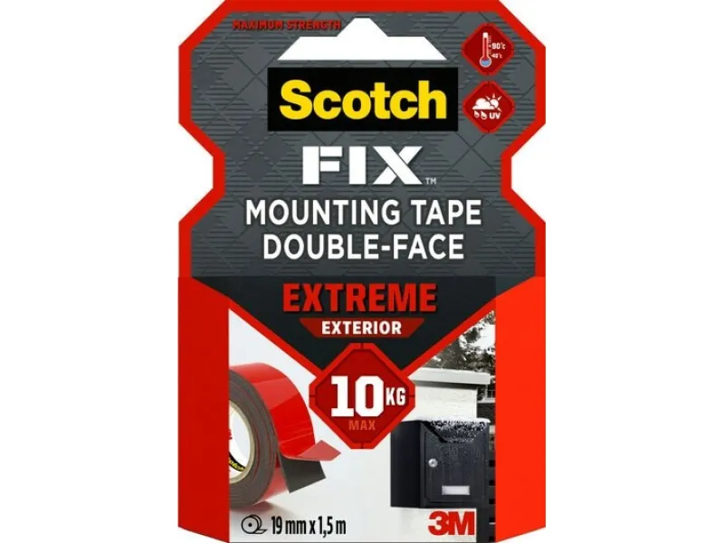 Traka za montažu Scotch EXTREME 4002, 19mm x1,5m Scotch 