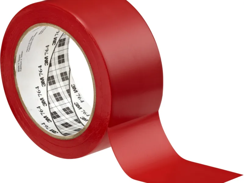 Traka za podno obeležavanje u boji 3M 764L 3M crvena