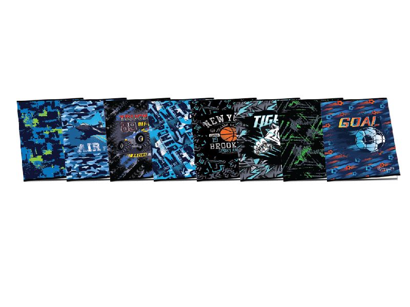 SVESKA PULSE A5 52L LINIJE MUŠKA 