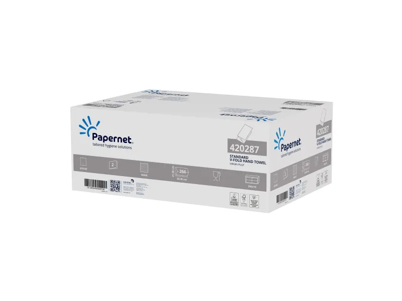 Papernet ubrusi V-fold 2 sl 15x266 listova (420287)