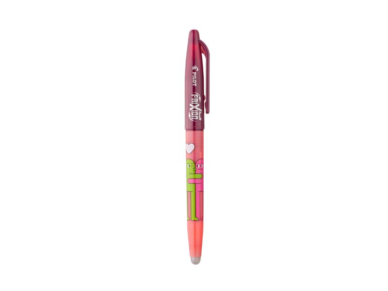 ROLER PILOT FRIENDS FRIXION BALL 0.7 KORALNO ROZE - PLAVI ISPIS