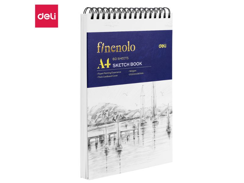 BLOK ZA CRTANJE DELI Sketch book, A4, 60 lista, 160g EC276