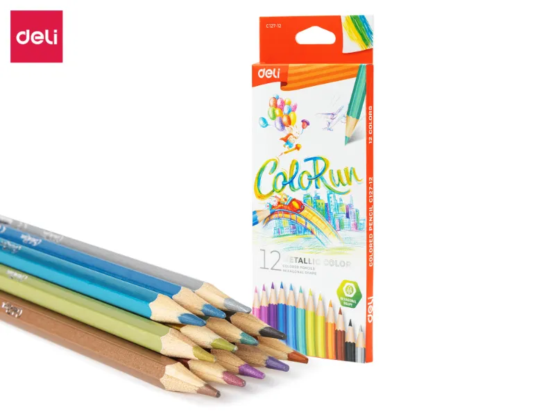 DRVENE BOJICE DELI DELI  COLORUN  METALLIC 1/12 EC127-12