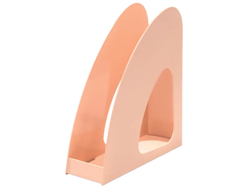Uspravni držač za dokumentaciju RE-LOOP pastel Han narandžasta