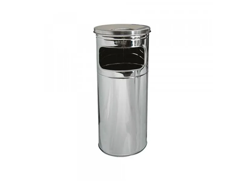 Kanta + pepeljara AM 1204 inox 24x60cm 27 litara