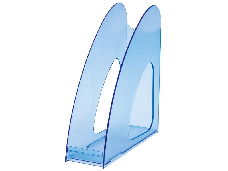 Uspravni držač za dokumentaciju TWIN Han transparent plava
