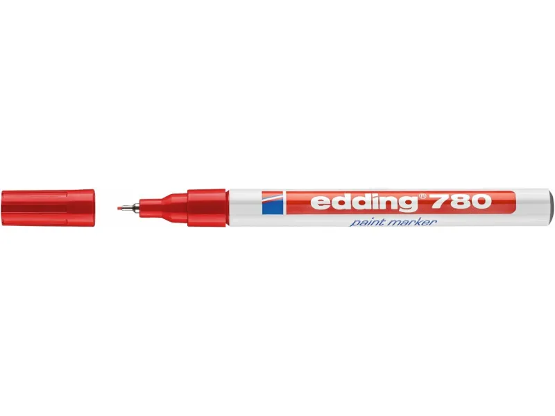 Paint marker E-780 0,8mm Edding crvena