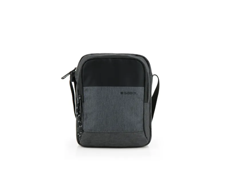 Torbica na rame muška 15x19x7 cm Liam Gabol siva