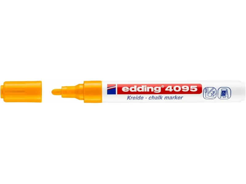 Marker za staklo CHALK MARKER E-4095 2-3mm Edding narandžasta