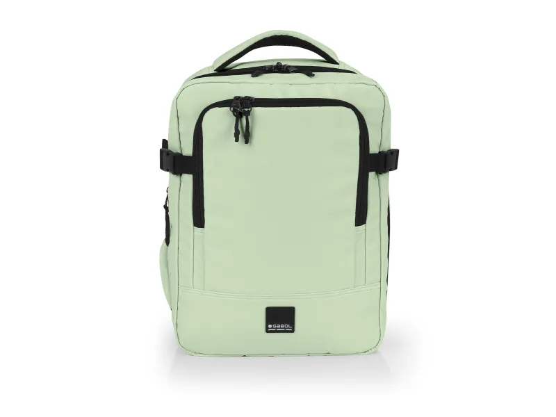 Ranac putni za low cost sa 2 odeljka 30x40x20/24 cm 24/28,8l - 0,62kg Vancouver Gabol pastelno zelena
