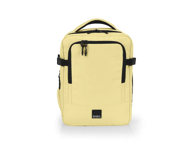 Ranac putni za low cost sa 2 odeljka 30x40x20/24 cm 24/28,8l - 0,62kg Vancouver Gabol pastelno žuta