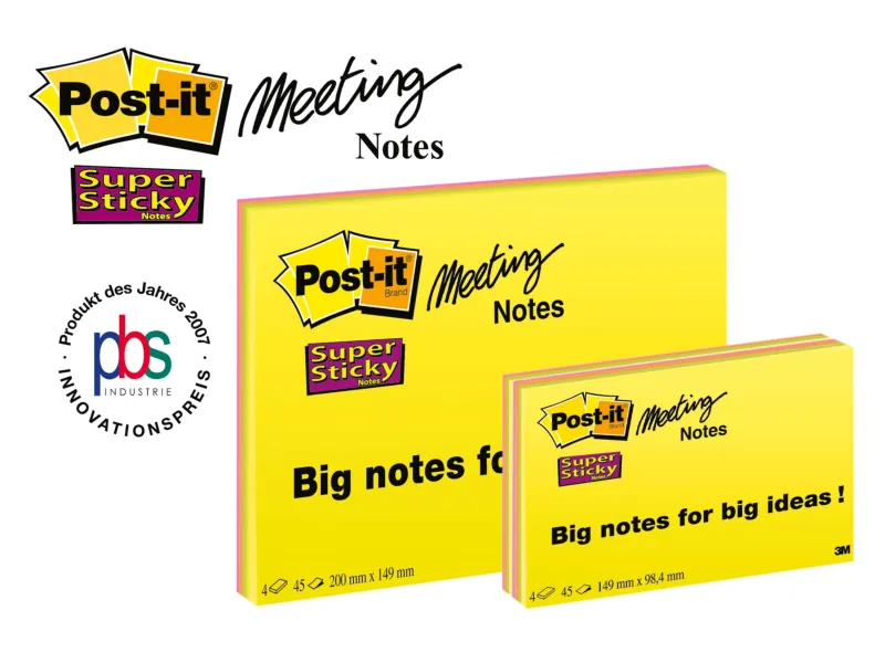 Post-it Super Sticky 152 x 101 mm, 4 boje x 45L  6445-4SS EU 3M 