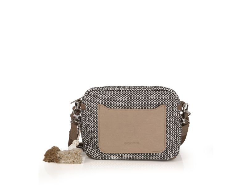Torba na rame ženska 21x16x7 cm Dolce Gabol krem