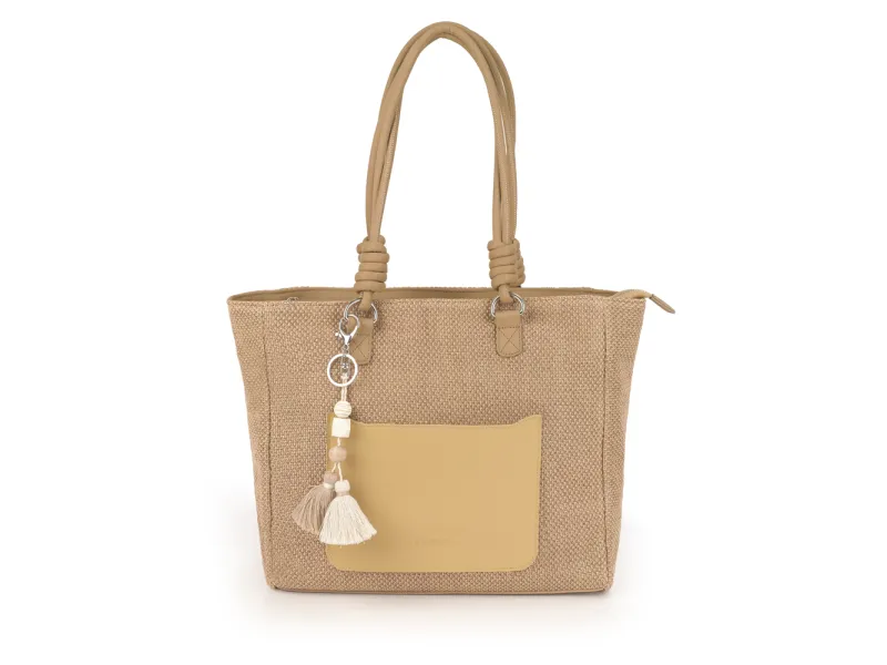 Torba na rame ženska 32x29x12 cm Dolce Gabol žuta