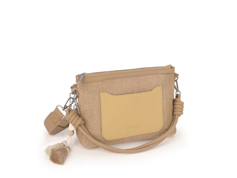 Torba na rame ženska 24x19x9 cm Dolce Gabol žuta