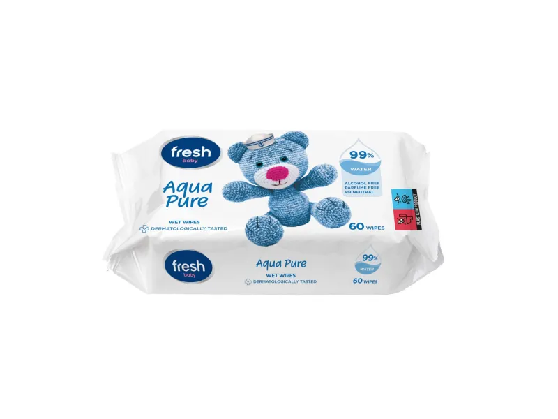 Vlažne maramice Fresh aqua pure 60/1