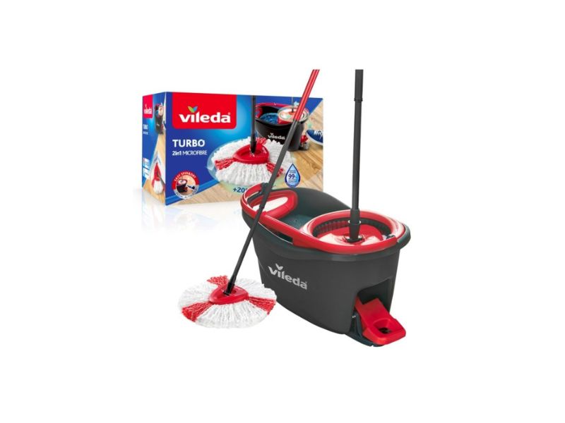 Vileda Turbo Smart set, komplet mop i kofa sa pedalom
