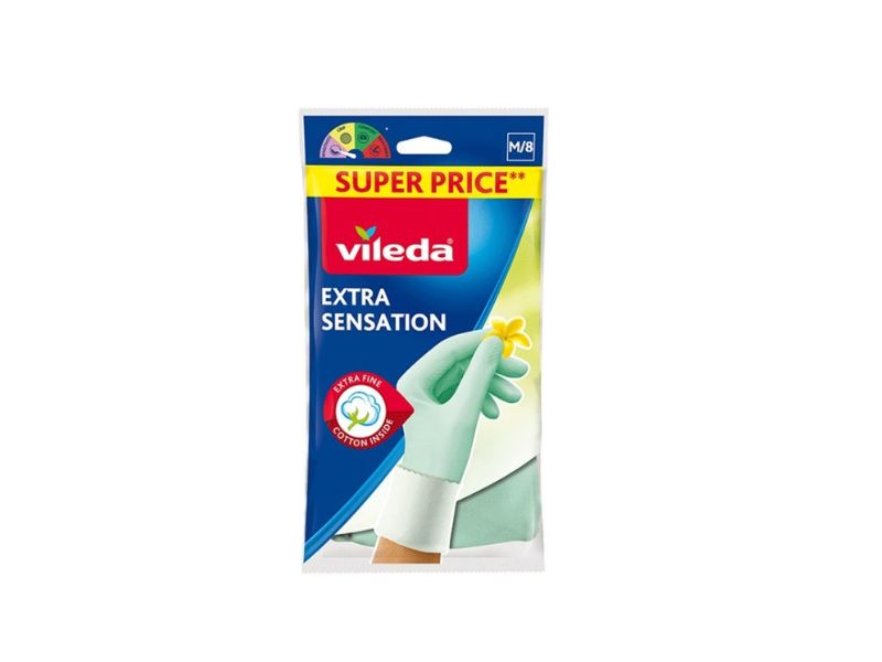 Rukavice Vileda Extra Sensation L