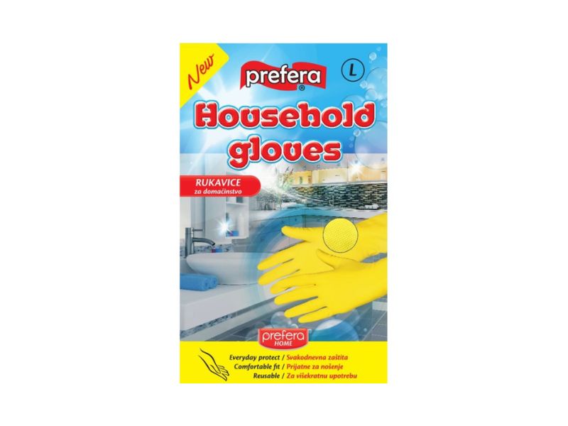 Rukavice zaštitne, gumene, L velicina