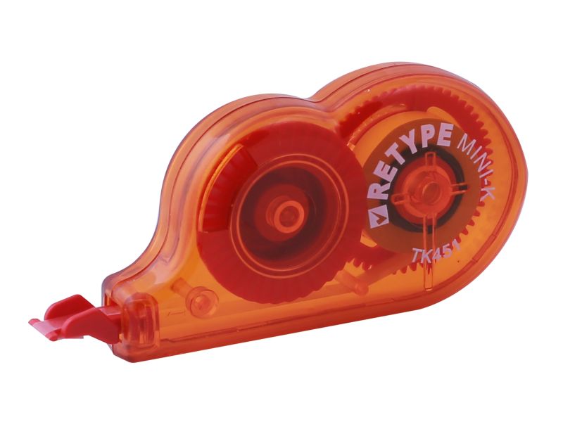 Korektor u traci Mini-K,  5 mm x 8 m, transparent Retype 