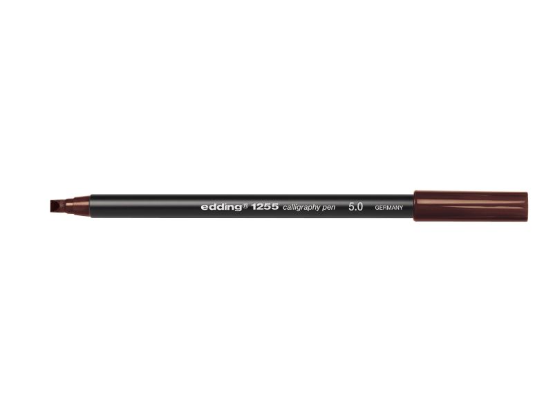 Kaligrafski marker E-1255 5mm Edding braon