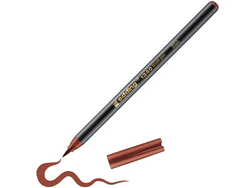 Brush flomasteri E-1340, 1-3 mm Edding braon