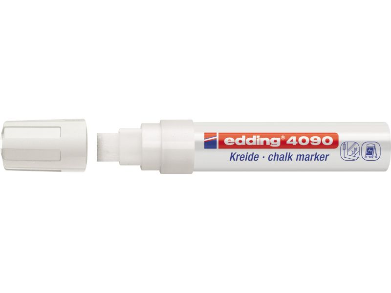Marker za staklo CHALK MARKER E-4090 4-15mm Edding bela