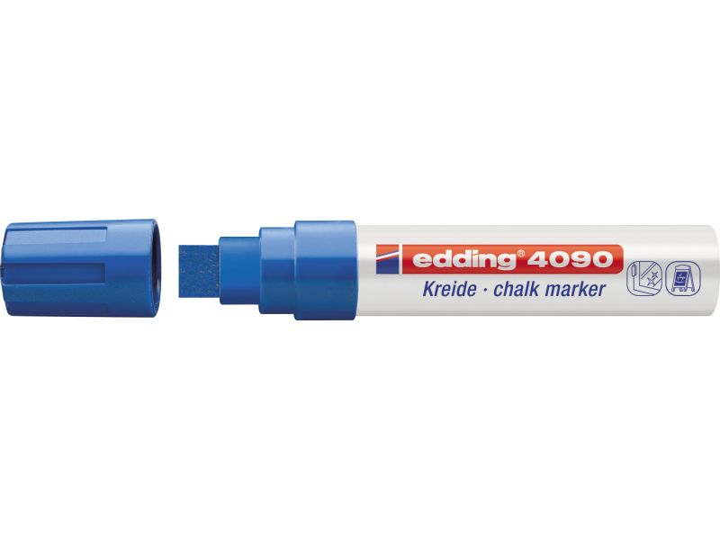 Marker za staklo CHALK MARKER E-4090 4-15mm Edding plava