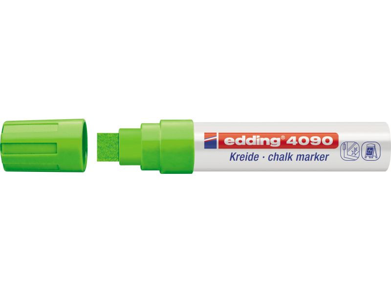Marker za staklo CHALK MARKER E-4090 4-15mm Edding svetlo zelena