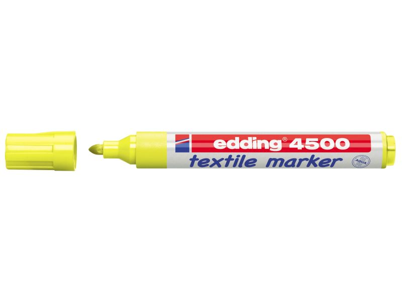 Vodootporni marker T-SHIRT E-4500 2-3mm Edding limun žuta