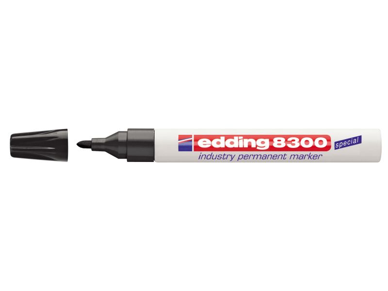 Industrijski permanent marker E-8300 1,5-3mm Edding crna