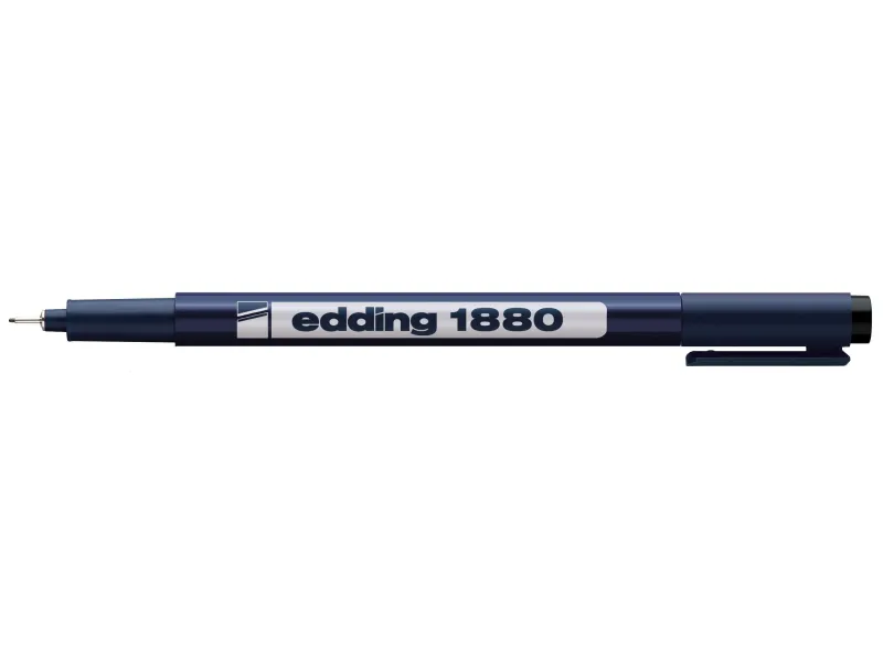 Drawliner E-1880 vrh 0,1 ; linija 0,25mm Edding crna