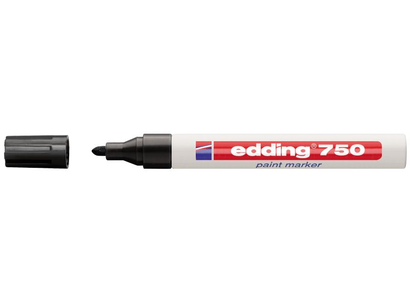 Paint marker E-750 2-4mm Edding crna