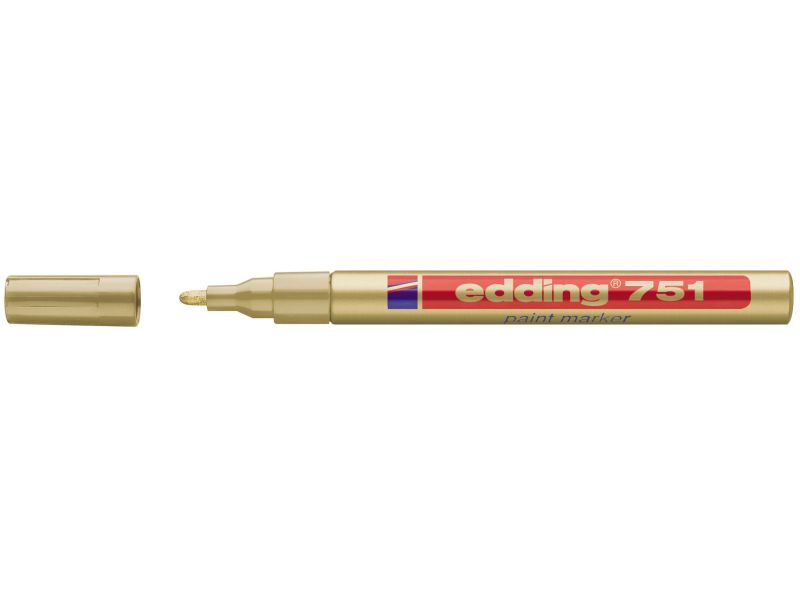 Paint marker E-750 2-4mm Edding zlatna