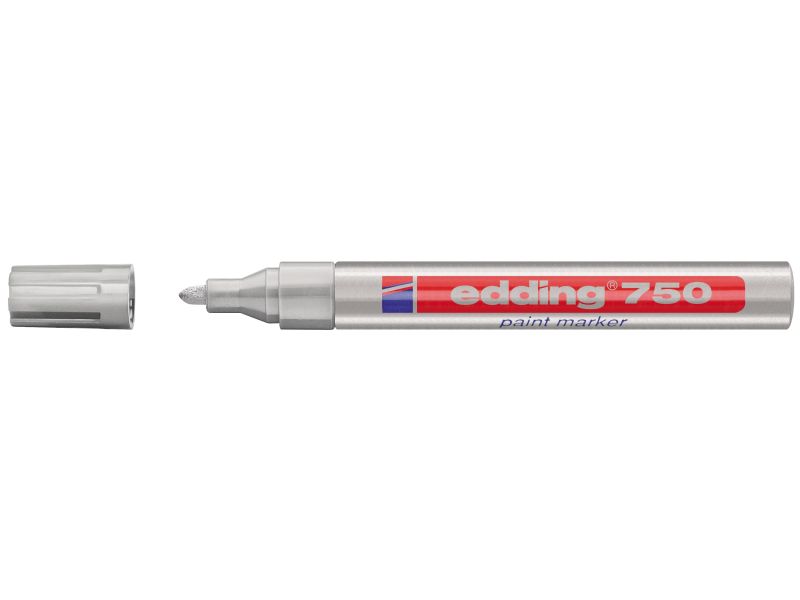 Paint marker E-750 2-4mm Edding srebrna