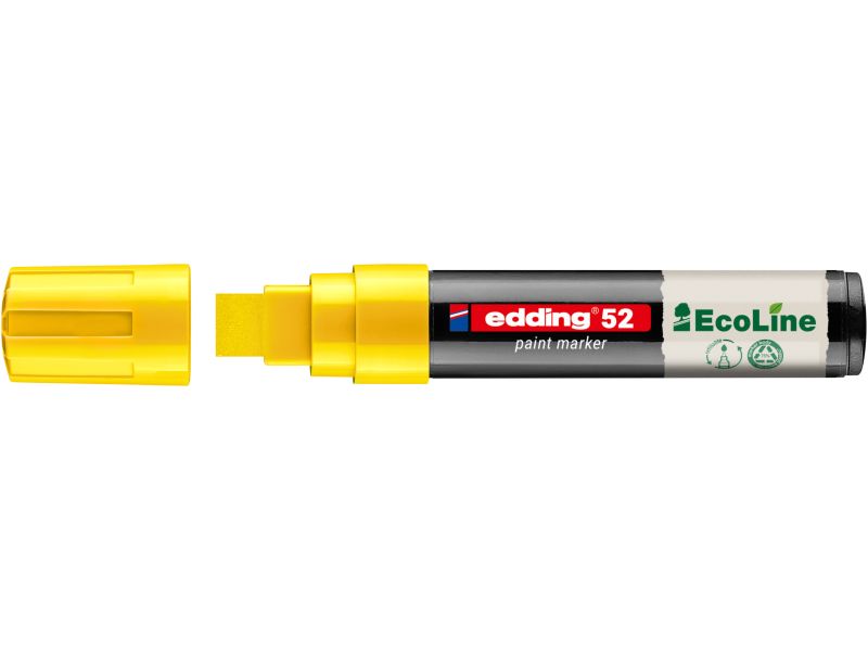 Paint marker E-52 Ecoline Jumbo 4-15mm, na vodenoj bazi Edding žuta