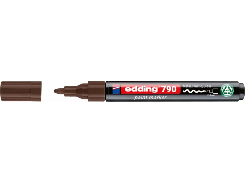 Paint marker E-790 2-3mm Edding braon