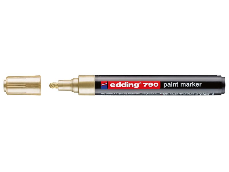 Paint marker E-790 2-3mm Edding zlatna