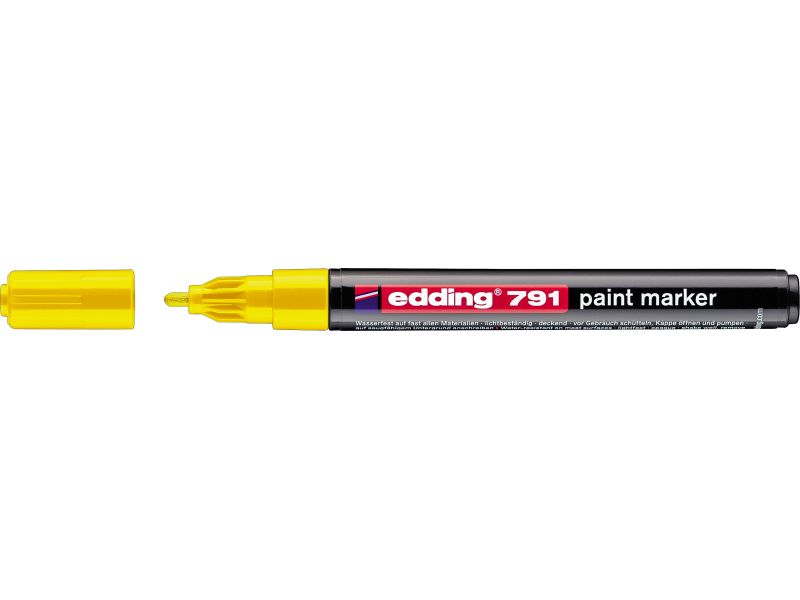 Paint marker E-791 1-2mm Edding žuta