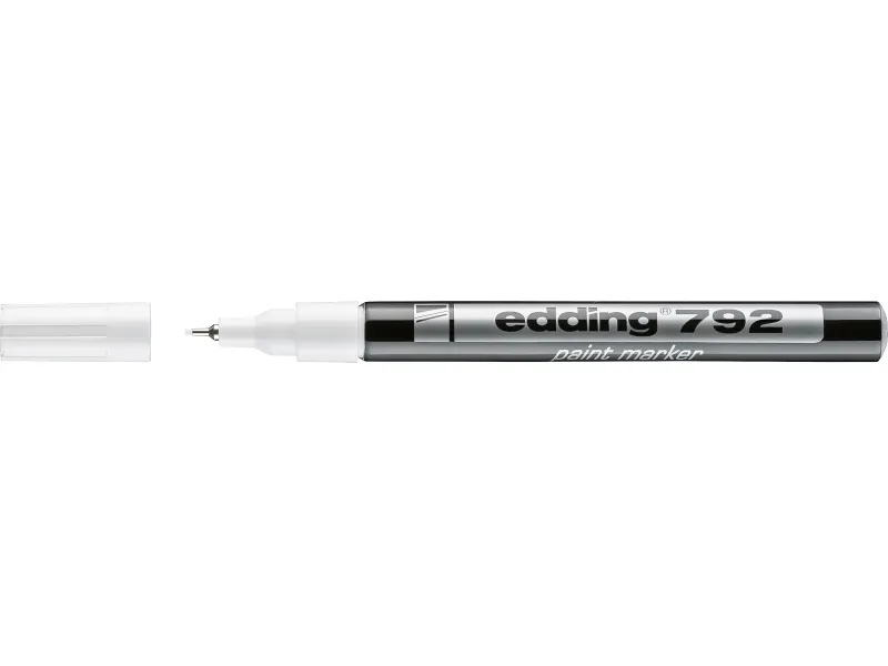 Paint marker E-792 0,8mm Edding bela