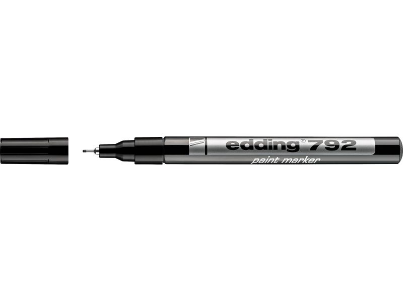 Paint marker E-792 0,8mm Edding crna