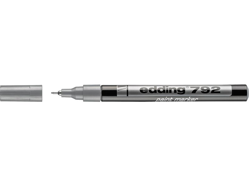 Paint marker E-792 0,8mm Edding srebrna