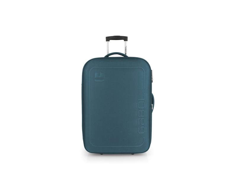 Kofer srednji 44x66x27/31,5 cm  polyester 66,6/76,9l-2,8 kg 2 točka Orbit Gabol tirkiz