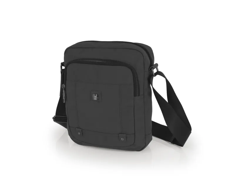 Torbica na rame muška 20x25x8 cm Dock Gabol siva