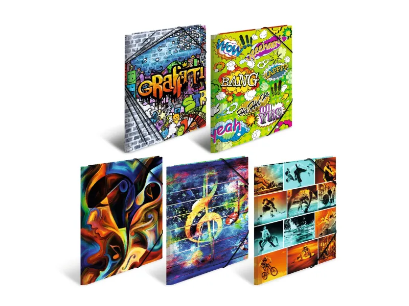 Fascikla PP sa gumicom ARTLINE SPORT, 240 x 320 x 15 mm Herma 