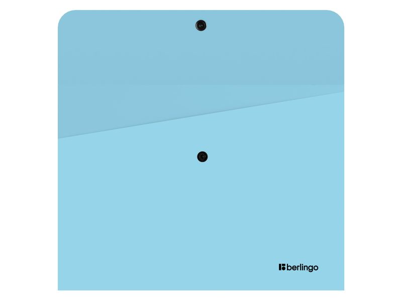 Fascikla pismo Berlingo A4 Instinct 330my, 320x230mm Berlingo pastelno plava